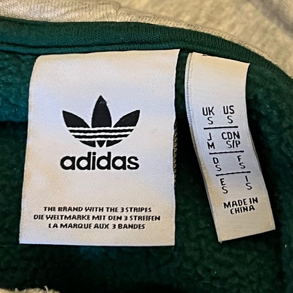 Adidas Collegiate Crest Fleece Hoodie - Picture 6 of 9